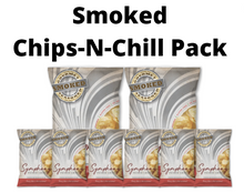 Smoked Flavor Chips-N-Chill Pack - 2 Gourmet Smoked Flavor 7oz Bags, 6 Gourmet Smoked Flavor 1.5 oz Bags